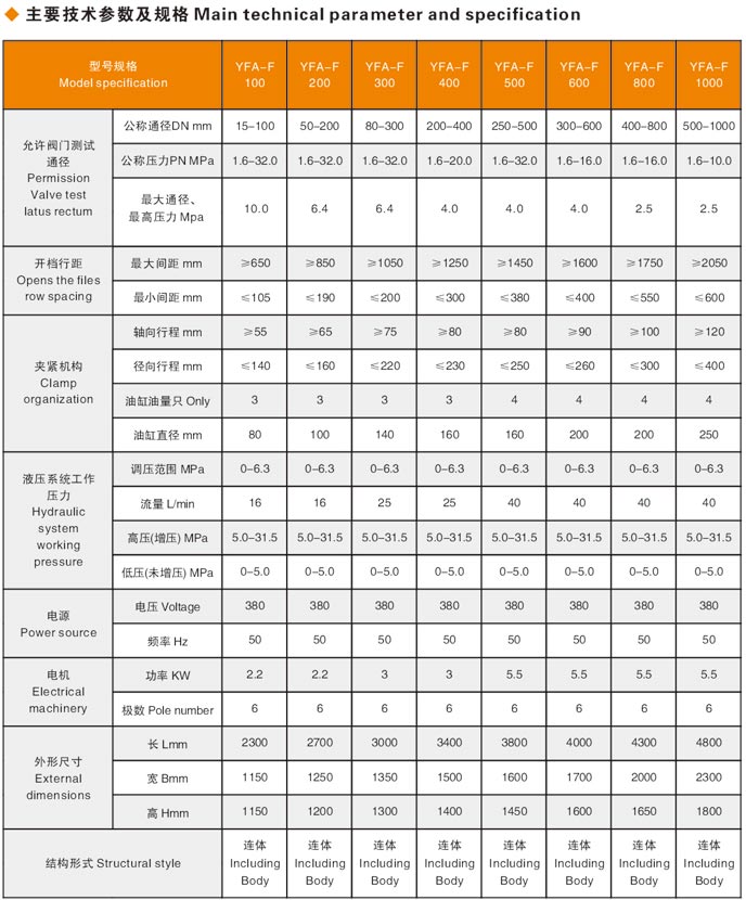 聊城閥門液壓測試臺(tái)